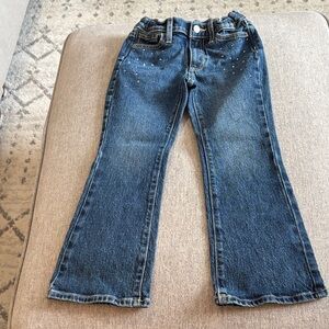 Old Navy Kids Blue Jeans with White Accents